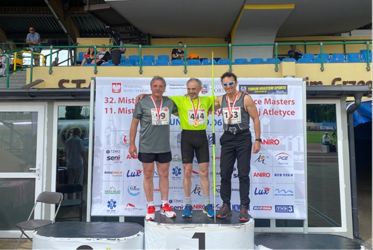 Brąz Mistrzostw Polski w Lekkiej Atletyce Masters!